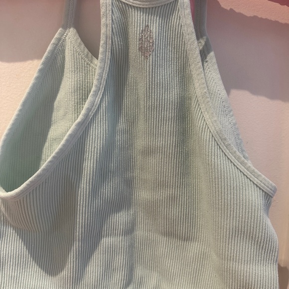 Free people light blue sports tank. Size medium large. - Picture 2 of 4